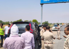हरियाणा में KMP एक्सप्रेसवे पर भीषण हादसा, UP पुलिस के 5 जवानों की मौत