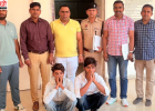 कैथल पुलिस ने साइबर ठगों को नूंह के जंगलों से दबोचा