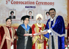 खालसा कॉलेज ऑफ नर्सिंग के वार्षिक दीक्षांत समारोह में 120 विद्यार्थियों को डिग्रियां प्रदान