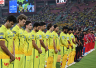CSK और LSG खिलाड़ियों ने उत्तर प्रदेश के तूफान पीड़ितों की याद में रखा एक मिनट का मौन