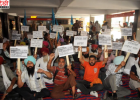 पंजाब रोडवेज कर्मचारियों के प्रदर्शन से बस सेवाएं प्रभावित, यात्रियों को हुई परेशानी