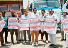 दिल्ली सरकार के ECC टैक्स बढ़ाने के खिलाफ करनाल में ट्रांसपोर्टरों की हड़ताल, तीन दिन तक थमे रहेंगे ट्रक