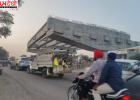 वल्लाह फ्लाईओवर निर्माण रुका, लोगों का फूटा गुस्सा; जाम, हादसों और खराब सड़कों से बढ़ी परेशानी