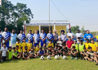 हर रविवार युवाओं को खेल से जोड़ रहा शहीद भगत सिंह लीजेंड्स फुटबॉल क्लब, नौरा स्टेडियम में रोमांचक मुकाबले