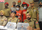 लुधियाना पुलिस ने विदेशी गैंगस्टरों के दो गुर्गे दबोचे, कारोबारियों से रंगदारी वसूलने की थी साजिश