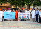 भिखीविंड के पहूविंद गांव में डायरिया रोकथाम अभियान, स्वच्छ जल और जल संरक्षण पर जागरूकता कार्यक्रम