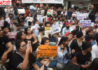 दिल्ली छात्र आंदोलन के समर्थन में लुधियाना में युवाओं का प्रदर्शन, पुलिस कार्रवाई के खिलाफ केंद्र सरकार पर साधा निशाना