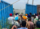 जालंधर के अट्टी गांव में हॉट मिक्स प्लांट के खिलाफ किसानों का प्रदर्शन, मंजूरियों के बिना संचालन का आरोप