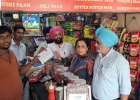 अमृतसर में तंबाकू नियंत्रण अभियान तेज, सार्वजनिक स्थानों पर धूम्रपान करने वालों और दुकानदारों के काटे चालान