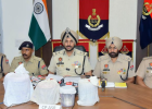 अमृतसर में सीमा पार ड्रग तस्करी नेटवर्क का भंडाफोड़, 8.378 किलो हेरोइन और ₹2 लाख बरामद