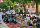 दोराहा में फिर गहराया कूड़ा संकट, सफाई कर्मचारियों की अनिश्चितकालीन हड़ताल से सात दिन से नहीं उठा कचरा
