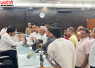 NH-44 चौड़ीकरण की धीमी रफ्तार पर व्यापारियों का विरोध, समाधान शिविर में सौंपा ज्ञापन