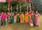 अमेरिका के मिशिगन में पहली बार हरियाणवी तीज महोत्सव, झूले और पारंपरिक खेलों से जीवंत हुई हरियाणा की संस्कृति