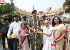 रक्षाबंधन पर BSF जवानों के साथ बहनों का भावुक रिश्ता, अटारी-वाघा बॉर्डर और असल उत्तर में बांधी राखी