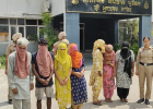 मुक्तसर में अंतरराज्यीय चोरी गिरोह का भंडाफोड़, हरियाणा के एक परिवार के 8 सदस्य गिरफ्तार