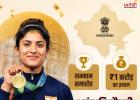 गोल्ड जीतकर लौटी अरुंधति की नाराजगी के बाद सरकार हरकत में, मिलेगा सम्मान और ₹1 करोड़ का इनाम