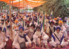 अमृतसर में मंत्री हरभजन सिंह ईटीओ के घर के बाहर किसानों का धरना दूसरे दिन भी जारी, बुधवार को होगा बड़ा फैसला