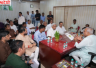 हरियाणा की अनाज मंडी में जलभराव पर मंत्री रणबीर गंगवा सख्त, स्थायी समाधान के लिए ड्रेनेज प्रोजेक्ट बनाने के निर्देश