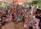 किसानों का रेल रोको प्रदर्शन, देविदासपुरा में 6 घंटे रेलवे ट्रैक पर डटे रहे किसान