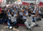 पंजाब में लाखों सरकारी कर्मचारी दो दिन की सामूहिक छुट्टी पर, चंडीगढ़-मोहाली समेत कई जिलों में प्रदर्शन