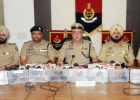 अमृतसर में हथियार और हेरोइन तस्करी नेटवर्क का खुलासा, 8 गिरफ्तार; 11 अवैध पिस्तौल और 2.293 किलो हेरोइन बरामद