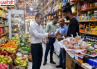 त्योहारों से पहले खाद्य सुरक्षा विभाग की बड़ी कार्रवाई, किराना दुकानों से मसालों और दूध के सैंपल लिए