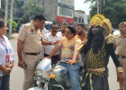 यमुनानगर में HSRP नंबर प्लेट को लेकर पुलिस का बड़ा अभियान, नियम तोड़ने वालों के कट रहे चालान