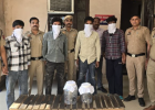 हरियाणा के जगाधरी में पुलिस की बड़ी कार्रवाई, 4 युवक गिरफ्तार; 2 अवैध देसी पिस्तौल और 4 कारतूस बरामद