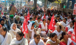 श्रम संहिताओं के विरोध में पंजाब, हरियाणा और चंडीगढ़ में ट्रेड यूनियनों का प्रदर्शन