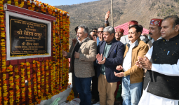 शिक्षा मंत्री रोहित ठाकुर ने चंबा में 2.74 करोड़ रुपये के विकास कार्यों का शिलान्यास किया