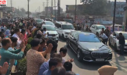 डेरा ब्यास प्रमुख गुरिंदर सिंह ढिल्लों ने मंत्री हरदीप सिंह मुंडियां से की मुलाकात