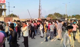 Indian Oil Corporation Limited रिफाइनरी में मजदूरों का प्रदर्शन तेज