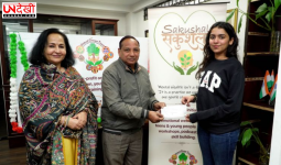 18 वर्षीय शाइना मित्तल ने मानसिक स्वास्थ्य जागरूकता के लिए दान किए एक लाख रुपये