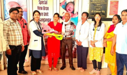 श्रीगंगानगर जिला अस्पताल में 600 ग्राम की प्रीमैच्योर बच्ची को नया जीवन