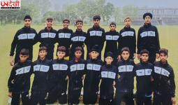 ग्रामीण फुटबॉल अकादमी को हरभजन सिंह से 20 लाख रुपये की सहायता