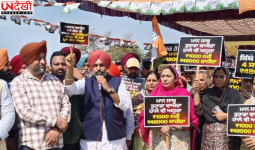 आम आदमी पार्टी और भारतीय राष्ट्रीय कांग्रेस कार्यकर्ताओं में आमना-सामना