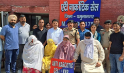 एंटी नारकोटिक्स सेल की बड़ी कार्रवाई, 36 लाख की अफीम बरामद, तीन महिलाओं समेत चार गिरफ्तार