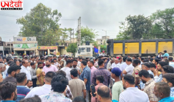 इंद्री में नहर से मिले पशुओं के अवशेष, लोगों का हंगामा और सड़क जाम