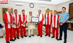 सुखना लेक पर ‘सूर्य किरण’ एयर शो की तैयारी, राज्यपाल से मिला IAF दल