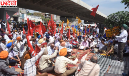 लुधियाना में PSPCL कर्मचारियों का जोरदार प्रदर्शन, पावरकॉम जमीन बिक्री और बिल के खिलाफ विरोध