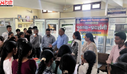 लाडवा के इंदिरा गांधी नेशनल कॉलेज में दुर्लभ पुस्तकों की प्रदर्शनी आयोजित