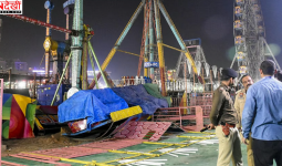 कुशीनगर मेले में झूला गिरा, 40 लोग घायल