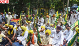 किसानों का ‘रेल रोको’ आंदोलन, जगराओं स्टेशन पर 3 घंटे ट्रेनों का संचालन प्रभावित