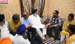 वृंदावन नाव हादसे के पीड़ित परिवारों से मिले सुखबीर बादल, जताया दुख