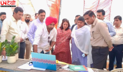 अंबाला छावनी मंडी का निरीक्षण, FCI अधिकारी ने ई-खरीद व्यवस्था का लिया जायजा