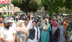 करनाल में एससी समुदाय का प्रदर्शन, महिलाओं के खिलाफ अपमानजनक टिप्पणियों पर कार्रवाई की मांग