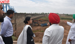 कैथल में बाढ़ से निपटने की तैयारी तेज, डीसी अपराजिता ने किया निरीक्षण