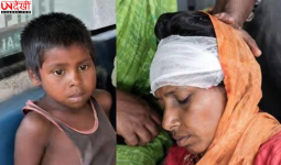 UP के बहराइच में मां बनी बेटे की ढाल, तेंदुए से भिड़कर 6 साल के बच्चे की बचाई जान