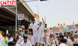 महंगाई और NEET पेपर लीक के खिलाफ कांग्रेस का अनोखा प्रदर्शन, घोड़ा-गाड़ी पर निकाला विरोध मार्च