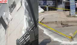 लखनऊ में प्रॉपर्टी डीलर की दिनदहाड़े गोली मारकर हत्या, CCTV में कैद हुए नकाबपोश बदमाश